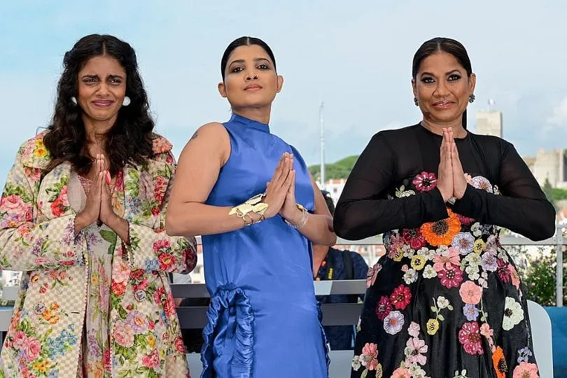 Chhaya Kadam at Cannes. Image: Instagram.com/@chhaya.kadam.75 